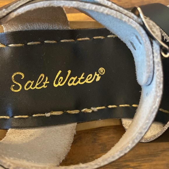 Salt Water size 11 black sandals. Good condition. - Picture 3 of 10